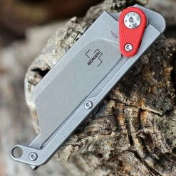 Boker Plus Fragment G10 - Gray / Red G10 (1.9" 440C SW Sheepsfoot) 01BO661 -Knives Sales 01BO661.4 48852.1645568851