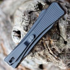 Boker Plus MINI Eagle 2.0 OTF Automatic Blk Alum (2.8" D2 Satin Recurve) 06BO246 -Knives Sales 06EX246.3 74218.1645558515