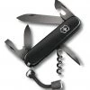 Victorinox Swiss Army Spartan PS 1.3603.3P, Monochrome Pocket Knife w/ 12 Black Tools, Black ABS -Knives Sales 1.3603.3P 14496.1617287772