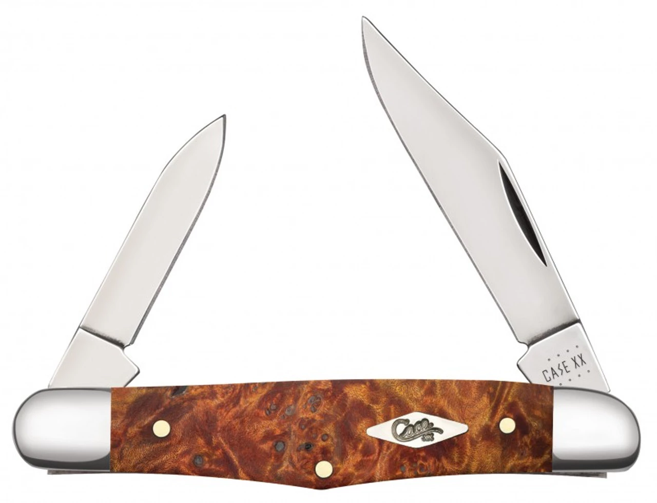 Case Half Whittler 11543 Autumn Maple Burl Wood (7208 SS) 3 Case Half Whittler 11543 Autumn Maple Burl Wood (7208 SS)