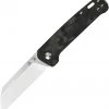 QSP Penguin - Shredded CF / Blk G-10 (3" D2 Two-Tone) QS130-T