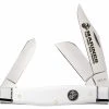Case Large Stockman 13202 USMC Smooth White Synthetic (4375 SS) -Knives Sales 13202 45549.1636052371