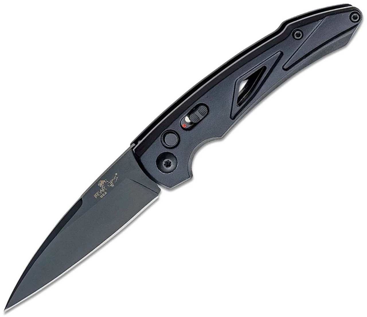 Bear Ops XVI Auto - Blk Alum (4" Black 14C28N Sandvik) BC1600AIBKB 3 Bear Ops XVI Auto - Blk Alum (4" Black 14C28N Sandvik) BC1600AIBKB