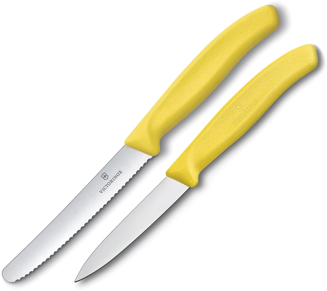 Victorinox Swiss 2 Piece Set - Steak / Paring, Yellow Handles (VN67836L118X2) 3 Victorinox Swiss 2 Piece Set - Steak / Paring, Yellow Handles (VN67836L118X2)