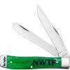 Case Trapper 18773 NWTF Smooth Bright Green Bone (6254 SS) 2 Case Trapper 18773 NWTF Smooth Bright Green Bone (6254 SS) -Knives Sales 18773 49244.1636059195