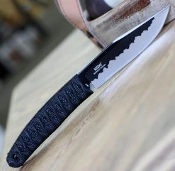 CRKT Nishi 2290, 4.42" 8Cr13MoV Titanium Nitride Plain Blade, Nylon Cord Wrap Handle 6 CRKT Nishi 2290, 4.42" 8Cr13MoV Titanium Nitride Plain Blade, Nylon Cord Wrap Handle -Knives Sales 2290.1 58120.1594671791