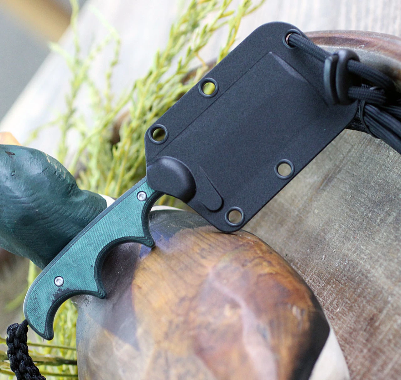 CRKT Minimalist Cleaver, 2.131" 5Cr15MoV Bead Blast Blade, Polised Rasin Infused Fiber Handle 6 CRKT Minimalist Cleaver, 2.131" 5Cr15MoV Bead Blast Blade, Polised Rasin Infused Fiber Handle - Image 4