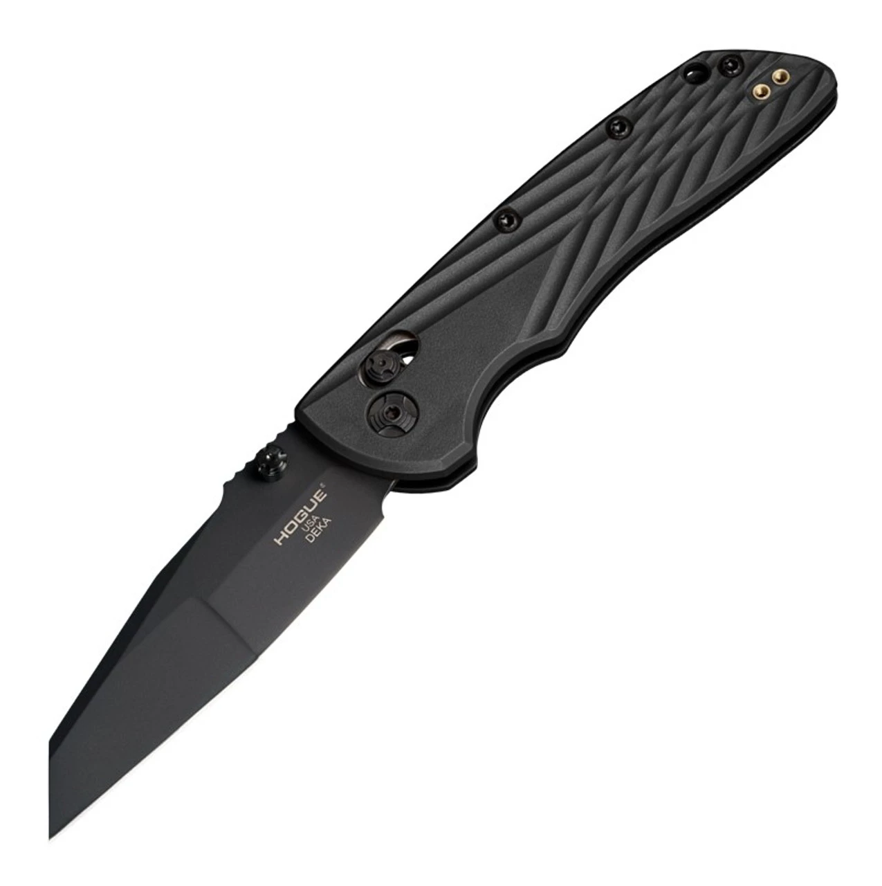 Hogue Deka Manual Folder - Black Polymer (3.25" MagnaCut) 24366 3 Hogue Deka Manual Folder - Black Polymer (3.25" MagnaCut) 24366
