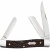 Case Medium Stockman 25573 Black Sycamore Wood (7318 SS) -Knives Sales 25573 60851.1638304347