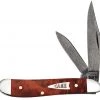 Case Peanut 27811 Smooth Maple Burl Wood (7220 DAM) Damascus -Knives Sales 27811 73270.1638465811