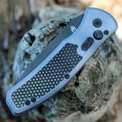 Gerber Empower Automatic Blue Aluminum (3.25" Blk DLC) 30-001319 -Knives Sales 30 001319.3 14459.1650999349