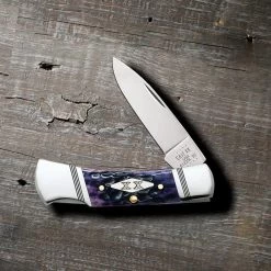 Case Lockback 31621 Standard Jig Purple Bone (61225L SS)