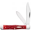 Case Small Swell Center Jack 31959 Dark Red Bone CS (6225 1/2 CS) -Knives Sales 31959 19535.1650575761