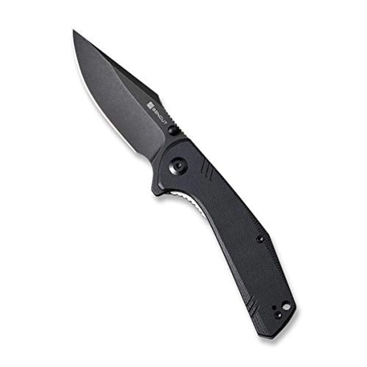 Sencut Actium -Blk G10 (3.46" D2) SA02C 3 Sencut Actium -Blk G10 (3.46" D2) SA02C