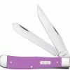Case Trapper 39160 Lilac Ichthus Synthetic (4254 SS) -Knives Sales 39160 51085.1642001697