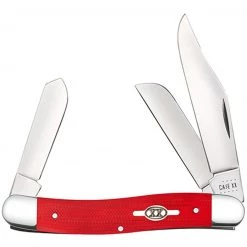Case Medium Stockman 45401 Smooth Red G10 Handle (10347 SS)