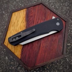 Pro-Tech Malibu Blk Textured Alum (3.3" SW Reverse Tanto) 5205 -Knives Sales 5205.2.1 78807.1645114225