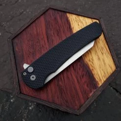 Pro-Tech Malibu Blk Textured Alum (3.3" SW Reverse Tanto) 5205 -Knives Sales 5205.4.1 69502.1645114225