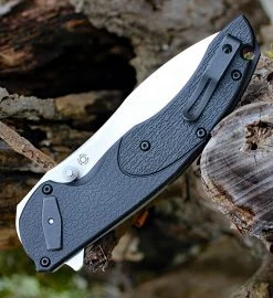 CRKT Linchpin Deadbolt Lock CR5405, 3.734" 1.4116 Plain Blade, Glass Reinforced Nylon Handle -Knives Sales 5405.2 91699.1580410548