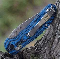 Doug Ritter Mini-RSK® MK1-G2 Knifeworks Exclusive - G-Mascus® Blue G-10/Stonewashed -Knives Sales 54123.4 87429.1631199090