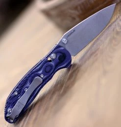 Doug Ritter Mini-RSK® MK1-G2 Knifeworks Exclusive - G-Mascus® Purple G-10/Stonewashed -Knives Sales 54195 70242.1600198561