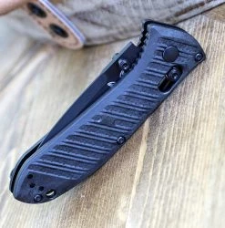 Benchmade Mini Presidio II - CF-Elite (3.20" CPM-S30V) 575BK-1 -Knives Sales 575bk 1.3 45258.1584540910