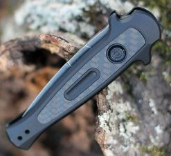Kershaw Launch 12 Mini Stiletto Aluminum (2.50" Stonewash CPM-154) 7125 -Knives Sales 7125BLKBW.3 88724.1607458634