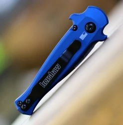 Kershaw Launch 12 CA Legal Mini Stiletto Aluminum, Carbon Fiber (1.90" Blackwash CPM-154) 7130BLUBW 9 Kershaw Launch 12 CA Legal Mini Stiletto Aluminum, Carbon Fiber (1.90" Blackwash CPM-154) 7130BLUBW -Knives Sales 7130BLUBW.2 58726.1607457226