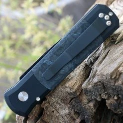 Pro-Tech Godson "Dark Matter" Automatic Blue Fat Carbon (3.2" 154CM Blk) 7FC31 9 Pro-Tech Godson "Dark Matter" Automatic Blue Fat Carbon (3.2" 154CM Blk) 7FC31 -Knives Sales 7FC31 94695.1650913669