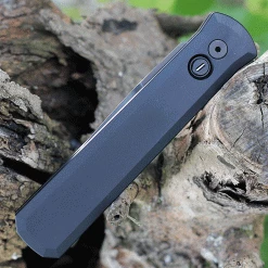 Pro-Tech Godfather Operator Automatic Blk Alum w/Tritium Button (4" Blk Sterile) 921-OP -Knives Sales 921 Operator.3 55285.1625587696