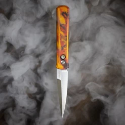 Pro-Tech Godfather "Del Fuego" Automatic (4.0" Satin) 921-DF1