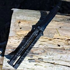 Cold Steel FGX Balisong Trainer Black Griv-Ex (5" Blk Serr) 92EAA 8 Cold Steel FGX Balisong Trainer Black Griv-Ex (5" Blk Serr) 92EAA -Knives Sales 92eaa.4 19282.1631989039