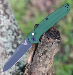 Benchmade Auto Osborne- Grn Alum (3.40" CPM-S30V) 9400BK