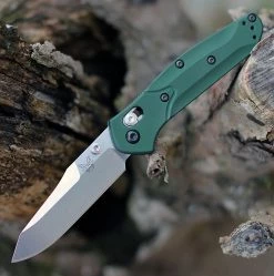 Benchmade Mini Osborne - Grn Alum (2.92" CPM-S30V) 945