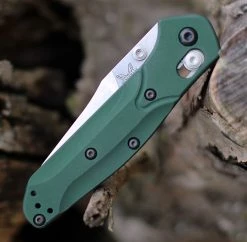 Benchmade Mini Osborne - Grn Alum (2.92" CPM-S30V) 945 -Knives Sales 945.2 21752.1610118595