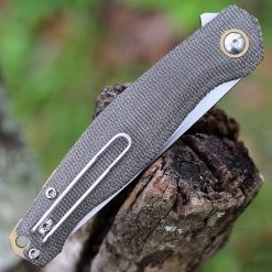 GiantMouse Ace Sonoma V2 - Green Micarta (3.4" Elmax Stonewash) -Knives Sales ACE SONOAM V2 GCM.4 75840.1639673045