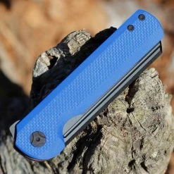 Arcform Darcform Slimfoot Folding - Blk Ti / Blue G10 (3.5" M390 Blk) ARC-120 -Knives Sales AF45156.2 64378.1646163260