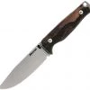 Akeron Ekinox V3 Fixed Blade Ziricote AKN005Z, 4.5" Stonewash N690 Blade, Ziricote Wood Handle -Knives Sales AKN005Z 04760.1600373495