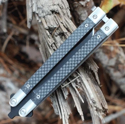 Bear & Son 30th Anniversary Balisong CF (4.1" Black) ANNCF17 -Knives Sales ANNCF17.2 92600.1629314426