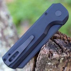 Arcform Slimfoot Operator Automatic - Blk Alum w/Tritium Button (3" 154CM Blk) ARC-081 -Knives Sales ARC081.5 83550.1638976704
