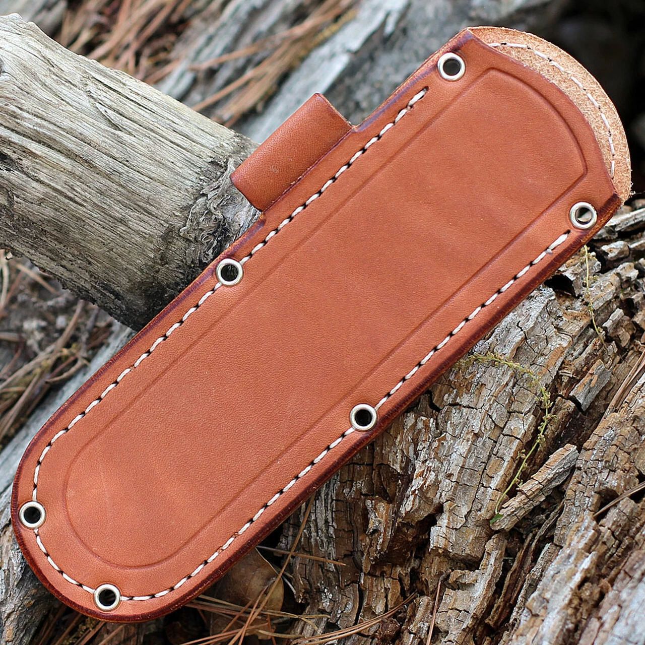 Bark River Bushcrafter - Natural Canvas Micarta (3.8" CPM3V Satin) 06-123MNC 5 Bark River Bushcrafter - Natural Canvas Micarta (3.8" CPM3V Satin) 06-123MNC - Image 3