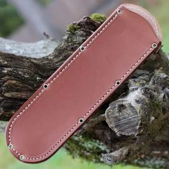 Bark River Bravo 2 - Green Canvas Micarta (7" Satin A2) 07-211M-GC -Knives Sales BA211 SHEATH.j1 52914.1638564591