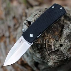 Boker Plus Shamsher A/O- Blk G10 (1.9" D2 Satin) 01BO361