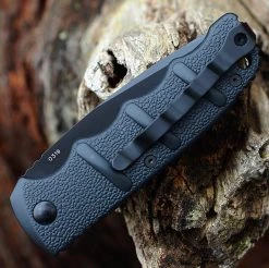 Boker Plus Kalashnikov 74 Automatic - Blk Alum. (3.25" D2 Blk Tanto) 01KALS101N -Knives Sales BOKAKALS101N.2 87756.1646856526