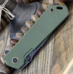 Boker Plus Kihon A/O - OD Green G-10 (3.38" D2 Blk) 01BO164 -Knives Sales BOP01BO164.2 65038.1646840783