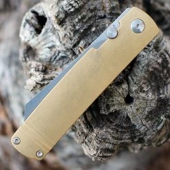Boker Plus Tenshi - Brass (2.7" VG-10 Satin) 01BO328 8 Boker Plus Tenshi - Brass (2.7" VG-10 Satin) 01BO328 -Knives Sales BOP01BO328.3 69217.1646212103
