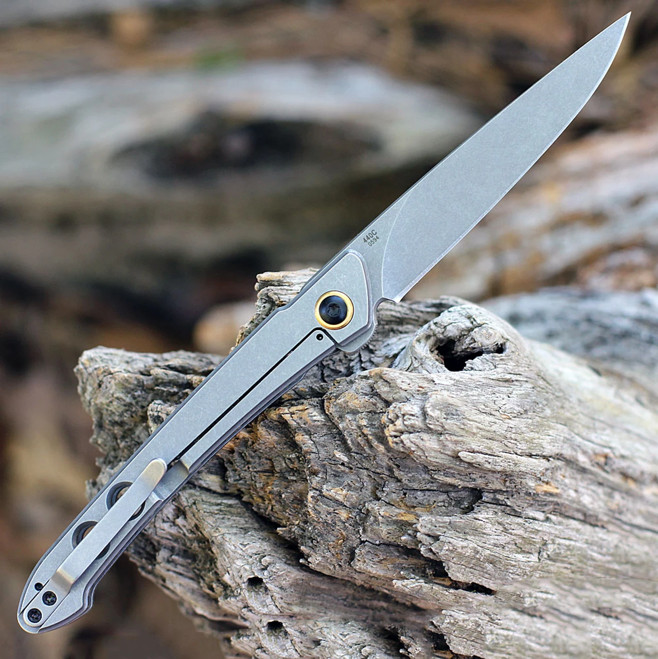 Boker Plus Urban Spillo 42 - Stainless Steel (3" 440C SW) 01BO469 4 Boker Plus Urban Spillo 42 - Stainless Steel (3" 440C SW) 01BO469 - Image 2
