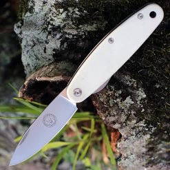 BRK Churp by ESEE - White Nylon (2.7" D2 Satin) BRKC7