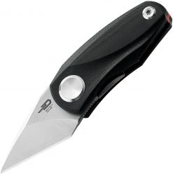 Bestech Tulip Front Flipper - Black G10 (1.5" 14C28N SW) BG38A