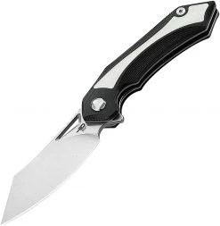 Bestech Kasta - Blk/White G10 (3.5" 154CM) BG45A